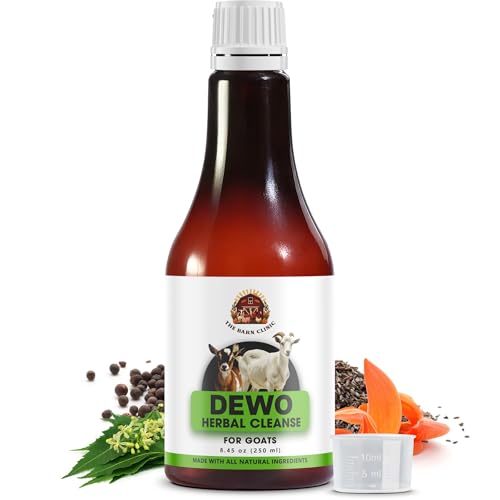 Dewo Goat Gut Cleanse, Natural Broad Spectrum Intestinal Defense, Goat's Feed Supplement, Digestive Support for Goats, Herbal Cleanse for Goats