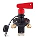 Universal 12/24V 4 Terminals Battery Isolator Master Power Isolator Cut Out/Off Kill Switch FIA Type Kit Car Race Rally AC22