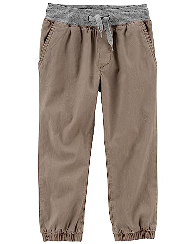 OshKosh B'Gosh Boys' Stretch Canvas Pull-on Jogger