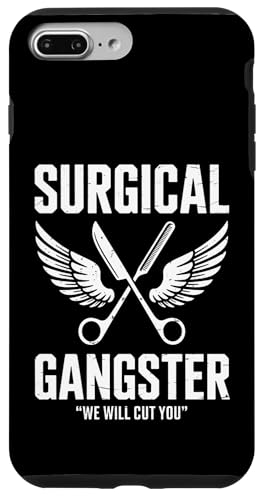 �������Ȏ�p�M�����O�X�^�[ We Will Cut You Saying �X�}�z�P�[�X iPhone 7 Plus/8 Plus �p