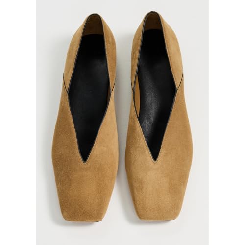 Women's Cow Print Ballet Flats Shoes Closed Square Toe Mary Jane Comfortable Dress Ballerina Flats Fashion Cute Casual Four Season Flat Shoes3