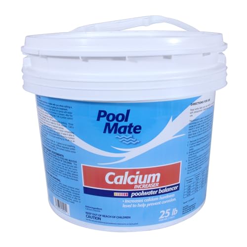 Image of Pool Mate 25-Pounds Premium Calcium Hardness Increaser for Pools, 100% Calcium Chloride, Made in USA
