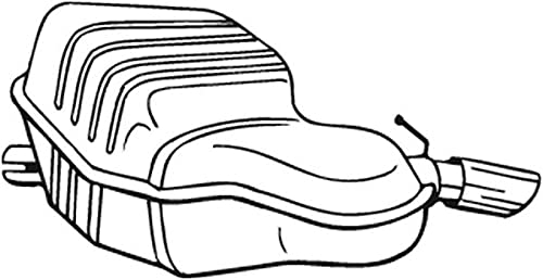 Bosal 235-149 End Silencer