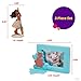 DecoSet® Disney Moana Adventures in Oceania Cake Topper, 2-Piece Cake Decorations with Figurine and Photo Frame Featuring Moana and Pua