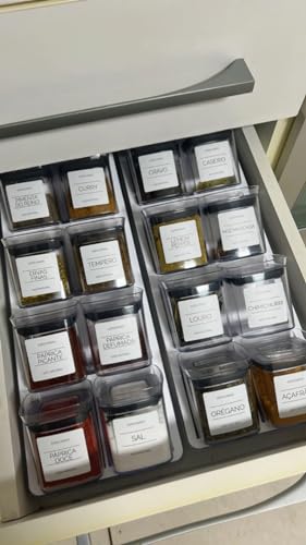 Etiquetas Adesivas Vinil Para Potes De Temperos Condimentos 4x4cm