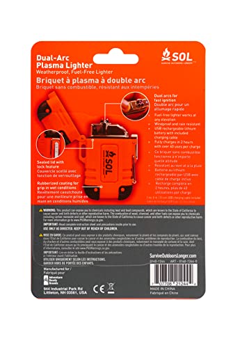 S.O.L. Plasma Dual-Arc USB Rechargeable Lighter — view 5