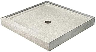 Shower Base, Square, Marble Chips