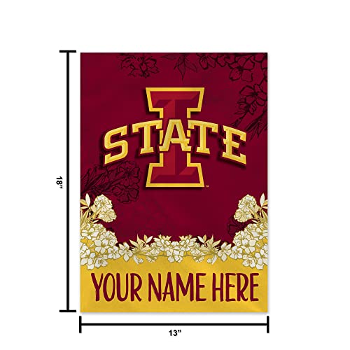 Image of Rico Industries NCAA Standard /Primary Personalized Garden Flag