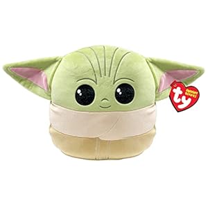 TY 39255 Marvel 2023 Star Wars Grogu Squish-A-Boo, gelicentieerde Squishy Beanie Baby zachte pluche dieren, knuffelige knuffelteddybeer om te verzamelen, 20 inch