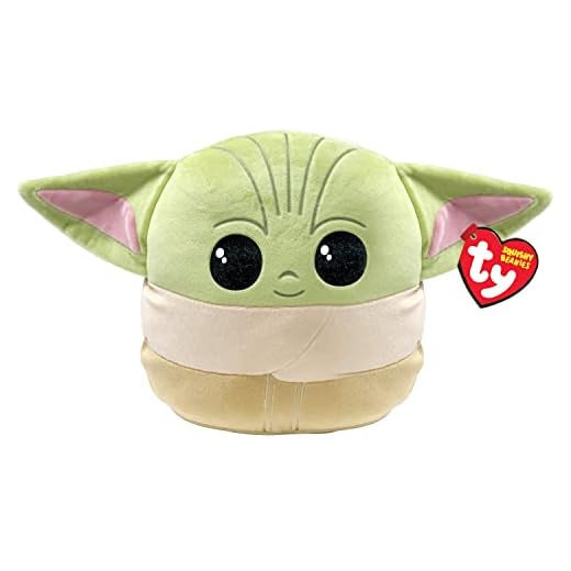 Ty Toys Grogu - Gorro Squishy de 25,4 cm
