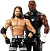 Mattel Jeff Hardy vs AJ Styles Championship Showdown 2-Pack 6-inch Action Figures Friday Night Smackdown Battle Pack for Ages 6 Years Old & Up