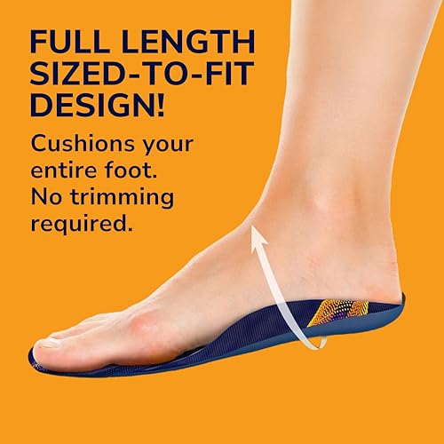 Dr. Scholl’s Plantar Fasciitis Pain Relief Orthotic Insoles, Immediately Relieves Pain: Heel, Spurs, Arch Support, Distributes Foot Pressure, 1 Pair4