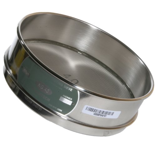 ADVANTECH - 40SS8F Advantech Stainless Steel Test Sieves, 8