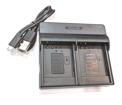 Cargador de batería dual USB NB-6L para Canon Digital IXUS 200 IS y 95 IS