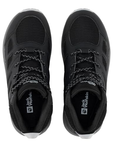 Jack Wolfskin Unisex Kinder Woodland 2 Texapore Mid Walking-Schuh, Phantom, 37 EU – Ansicht 6