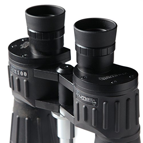 Zhumell Binóculos de astronomia tachyon 25x100 com estojo, preto