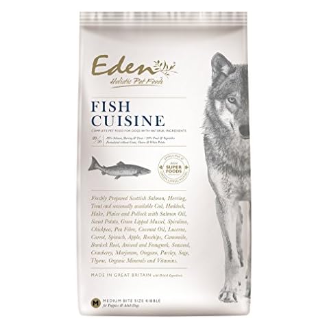 Eden Dog Food 80/20 Fish Cuisine Medium Kibble 12kg Cover