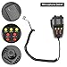 QWORK Alarm Horn Siren PA Speaker Mic System - 100W 12V Loud 7-Sound Speaker for Police Car, Emergency, Truck, Boat