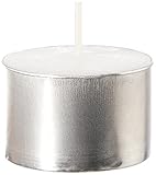 Lieferumfang: 100 Stück. Jedes einzelne Teelicht befindet sich in einer praktischen Aluminiumschale