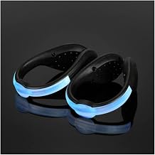 2 PCs LED Luminous Flash Shoe Clip Light, Night Safety Warning LED Light for Walking Running Jogging Cycling and Outdoor Activities