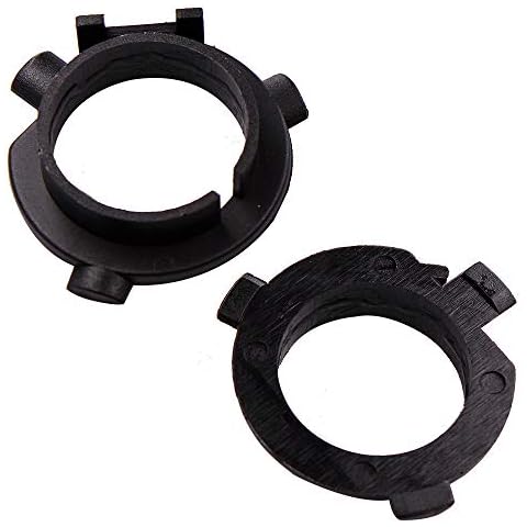 YUNPICAR H7 LED Headlight Car Bulb Adapter Holder Socket Base for KIA K3 K4 K5 Sorento SportageR Coupe Grand Santa Fe Sonata9 Coupe Veloster,Pack of 2 Cover