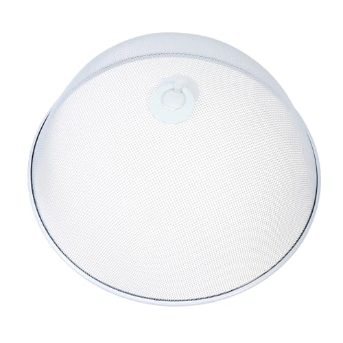 HOLIDYOYO 1 Pieza Cubierta de Mesa de Hierro Forjado Tapas de Comida con por Comida manteles Cubierta de Hierro Protector de Alimentos Cubierta Transparente para Alimentos