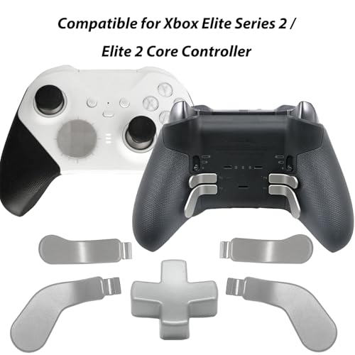 Image of 5 in 1 Elite 2 Controller Paddles for Xbox Elite Controller Series 2,Silver