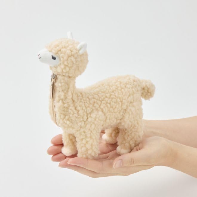 Miniatura 5 de Animal de Peluche de Alpaca, Juguete de Peluche de Llama, Lindo Peluche de Alpaca, Compañero de Mascota para Dormir, Regalos de Cumpleaños de Animal