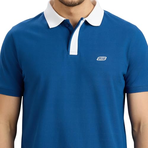 Image of Color Block Placket Polo