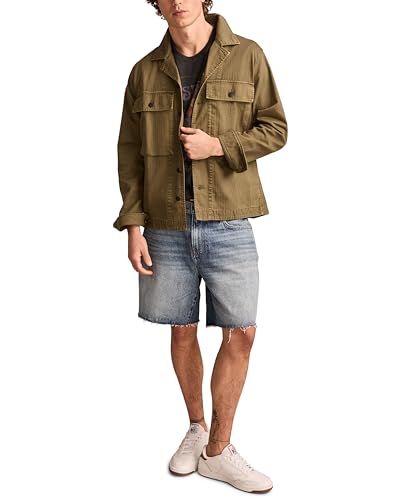 Lucky Brand Men's Military Shirt Jacket