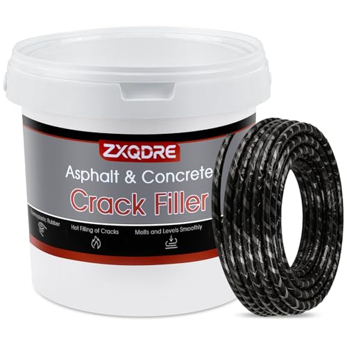 ZXQDRE Asphalt Crack Filler Stix 75 FT for Driveway & Blacktop Repair