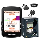 Bryton Rider S510 Pack capteurs Compteur GPS pour vélo avec écran Tactile Couleur 2,8