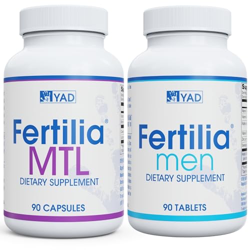 Fertilia Male Combo - Natural Health Supplements - 3 Month Supply…
