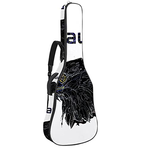 Housse pour guitare acoustique Motif aigle 1 cm d’épaisseur Rembourrage étanche 101,6 cm 106,1 cm, Multicolore 01., 42… - Les Beatles, Paul McCartney, John Lennon, RIngo Starr, George Harrison Housse pour guitare acoustique Motif aigle 1 cm d'épaisseur Rembourrage étanche 101,6 cm 106,1 cm, Multicolore 01., 42…