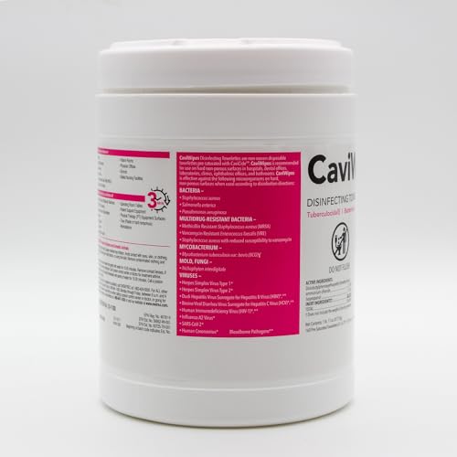 Image of Metrex CaviWipes Disinfecting Wipes, Pop-Up Canister, 160 Ct Fragrance-Free