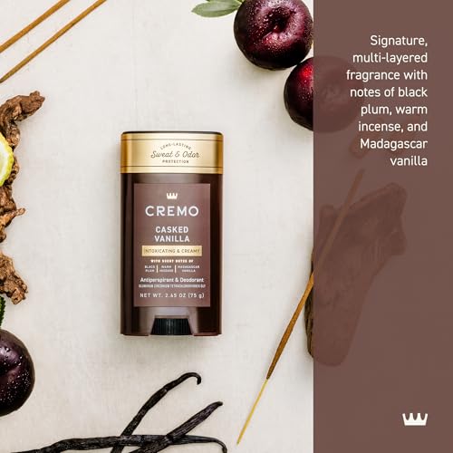 Image of Cremo Deodorant for Men, 48-hour Sweat and Odor Protection