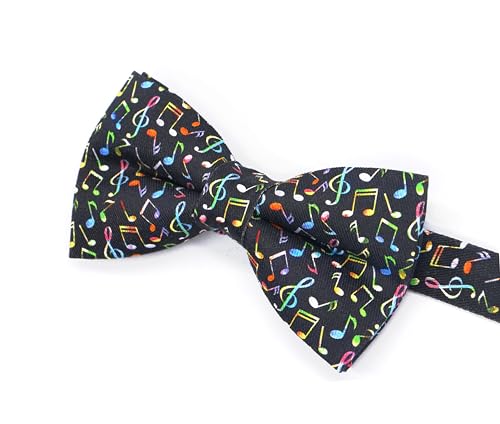 Image of OCIA Cute Pattern Pre-tied Bow Tie Adjustable Bowties for Adult & Children