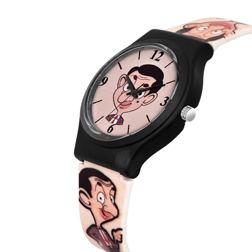 Image of Acnos Character Kid's Happy Colorful Water-Resistant Durable Watch for Boys Kids Boy with Fun Designs Adjustable Strap Positive Messages Watch for Kids