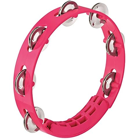 NINO Percussion Compact ABS Tambourine 8" - Strawberry Pink (NINO49SP) Cover