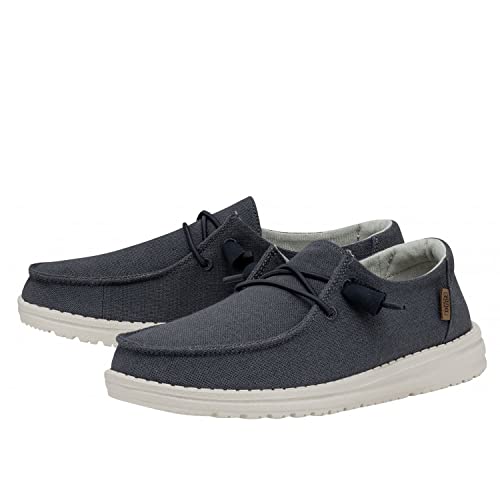 Image of HEYDUDE Women's Wendy Chambray | Women's Shoes | Women's Lace Up Loafers | Comfortable & Light-Weight