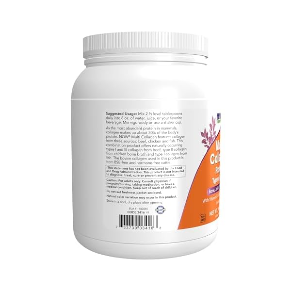 NOW Foods Multi Collagen Protein - 454g