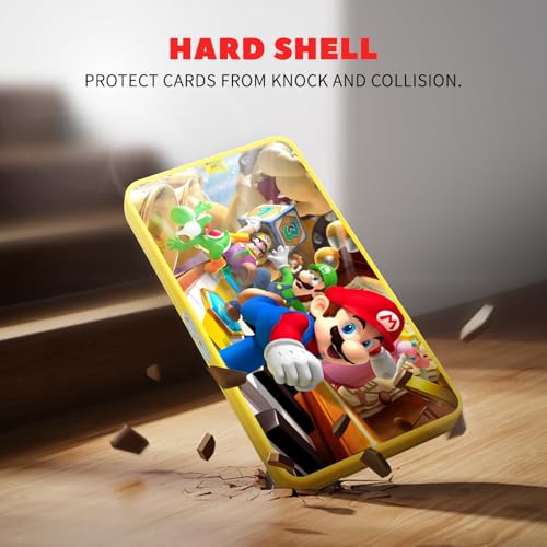 doepeBAE Switch Game Case, Switch Game Holder, Switch Game Card Case, 24 Game Card Slots and 24 Micro SD Card Slots, Silicone Lining, Magnetic Design (24D) - Image 4