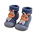 MEITOUNAO Babyschuhe rutschfeste Sohle, Kinder Anti Rutsch Socken Schuhe 6-12monate Mädchen Kleinkind Schuhe Jungen Lauflernschuhe Kinderschuhe Weicher Boden Bodensocken Unisex Kinder Hüttenschuh