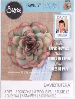 Sizzix Framelits LARGE SUCCULENT Flower 5 Dies #562398