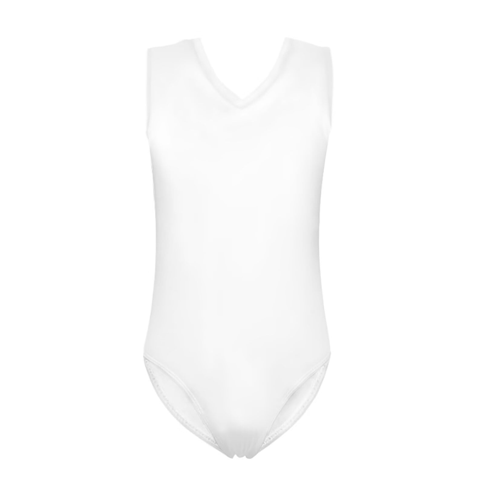 Girls Swimsuits Size 3-14 Kids Summer Sleeveless One Piece Bathing Suit Beach V-Neck
