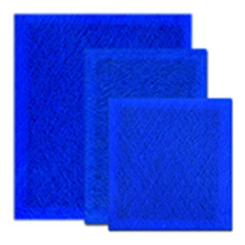 3-20x25 Natures Home - Micro Power Guard Air Cleaner Replacement Compatible Filter Pads, Blue