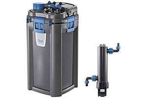Oase BioMaster Thermo 600 Canister Filter with Heater and ClearTronic UVC 7W UV Clarifier Bundle