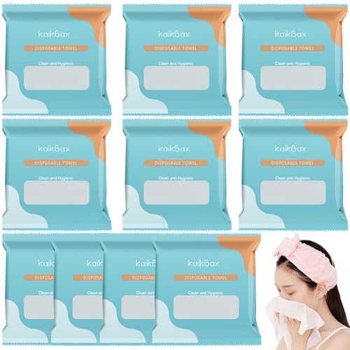 10Pack Luxury Individually Wrapped Skin Friendly Travel Disposable Towel;Clean and Hygienic;Hotel Hands and Face Towel;Makeup Remover Cleansing Towels for Travel,Home, Office, Daily Use