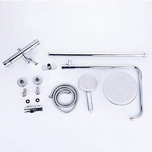 Ensemble de douche thermostatique 3 modes et mitigeur en laiton