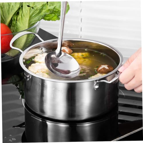 Faitout ragoûts nouilles plats mijotés en casserole acier inoxydable - 5
